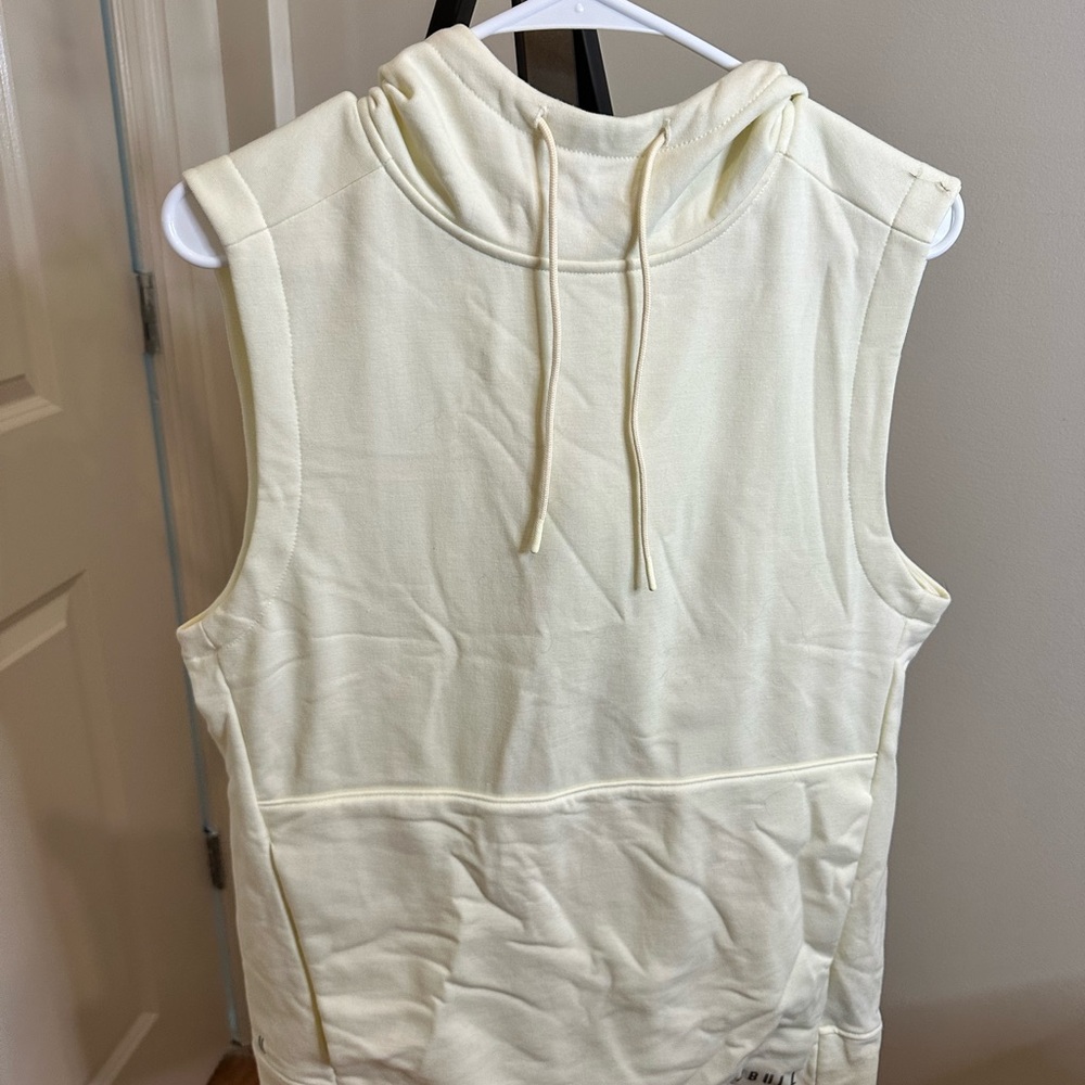 NOBULL Sleeveless Off-White Hoodie